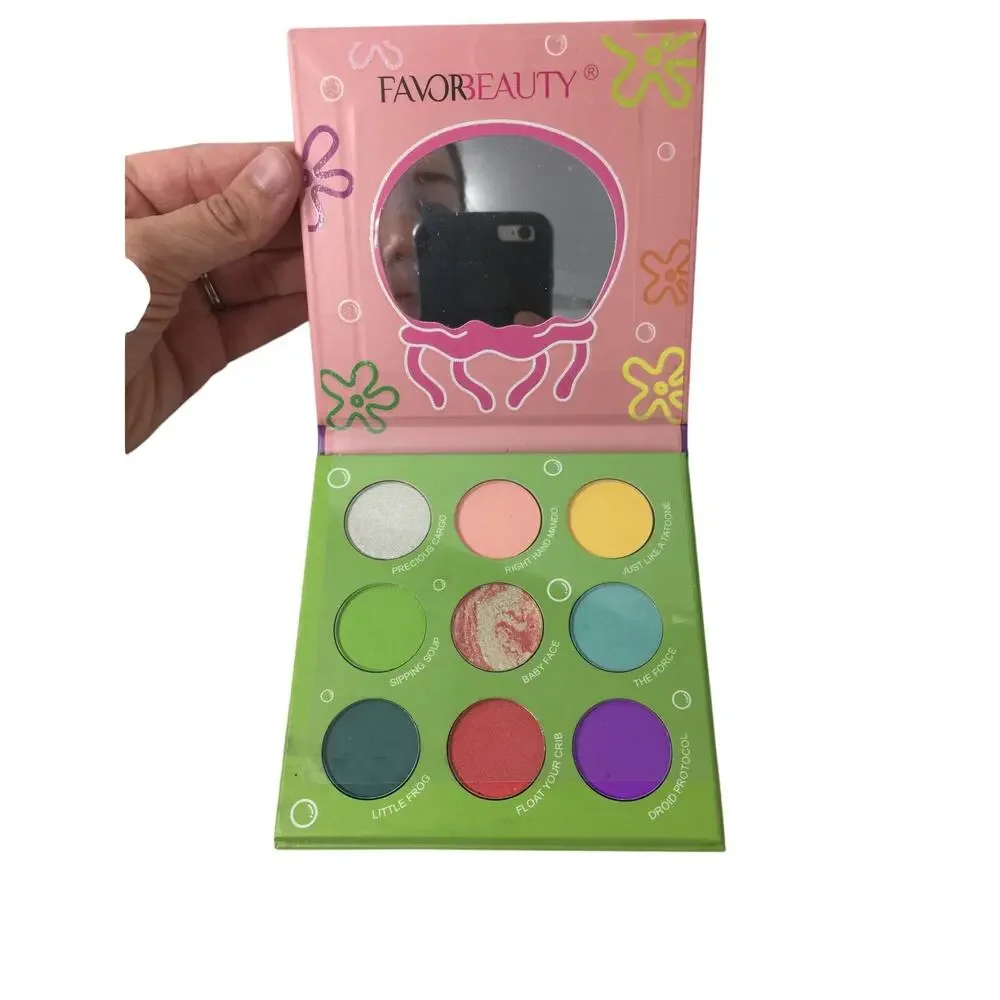 Favor Beauty Mr Krabs, Patrick & Squidward - 3 Make Up Eyeshadow Palettes -